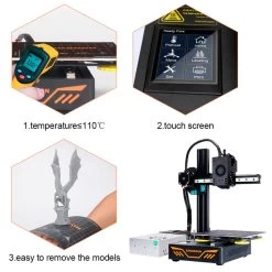 Kingroon 3D Printer With Direct Drive Extruder KP3S 3.0 -Office Electronics Store 20 704x704 27502.1656924691