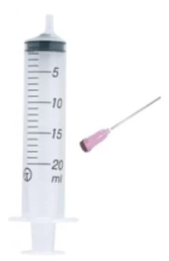 20ml Syringe With Sharp Needle