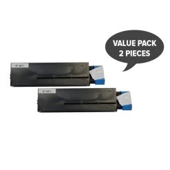 Oki 2 X 44574703 B411 Premium Generic Black Toner