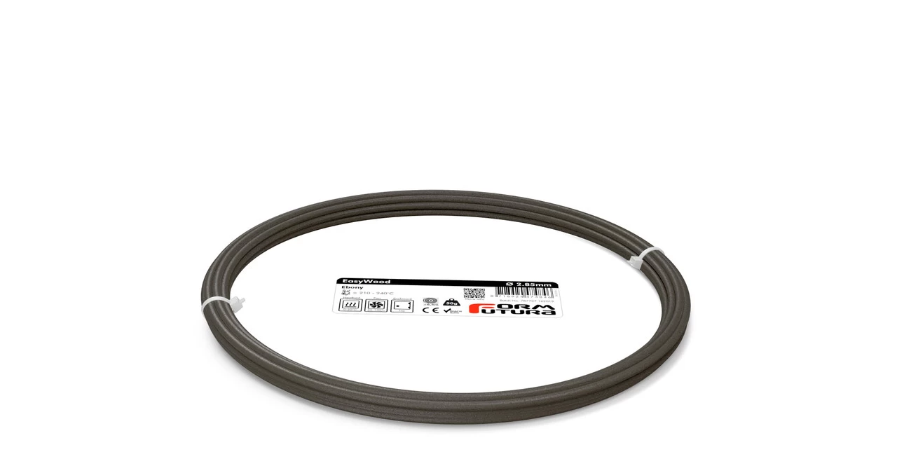 Wood Feel PLA Based Filament EasyWood 2.85mm Ebony 50 Gram 3D Printer Filament 6 Wood Feel PLA Based Filament EasyWood 2.85mm Ebony 50 Gram 3D Printer Filament - Image 4