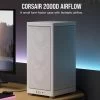 CORSAIR 2000D AIRFLOW, ITX MB, USB C, Mesh Panles - Support Up To 8 Fans, Mini ITX Tower - White. Case, NDA May 25