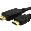 ASTROTEK DisplayPort DP To HDMI Adapter Converter Cable 2m - Male To Male 1080P Gold-Plated For PC/Laptop To HDTVs Projectors Displays CB8W-RC-DPHDMI -Office Electronics Store CBAT DPHDMI MM 2 47809.1671024338
