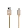 Mbeat 'Toughlink'1.2m Lightning Fast Charger Cable - Gold/Durable Metal Braided/MFI/Apple IPhone X 11 7S 7 8 Plus XR 6S 6 5 5S IPod IPad Mini Air -Office Electronics Store CBMB MB ICA GLD 89084.1600839292