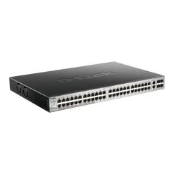 D Link D-LINK 54 Port Stackable Gigabit Layer 3+ Switch With 6 10GbE Ports