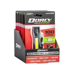 DORCY 100 Lumen Recharge Flash -Office Electronics Store DORD4380 09036.1657070371