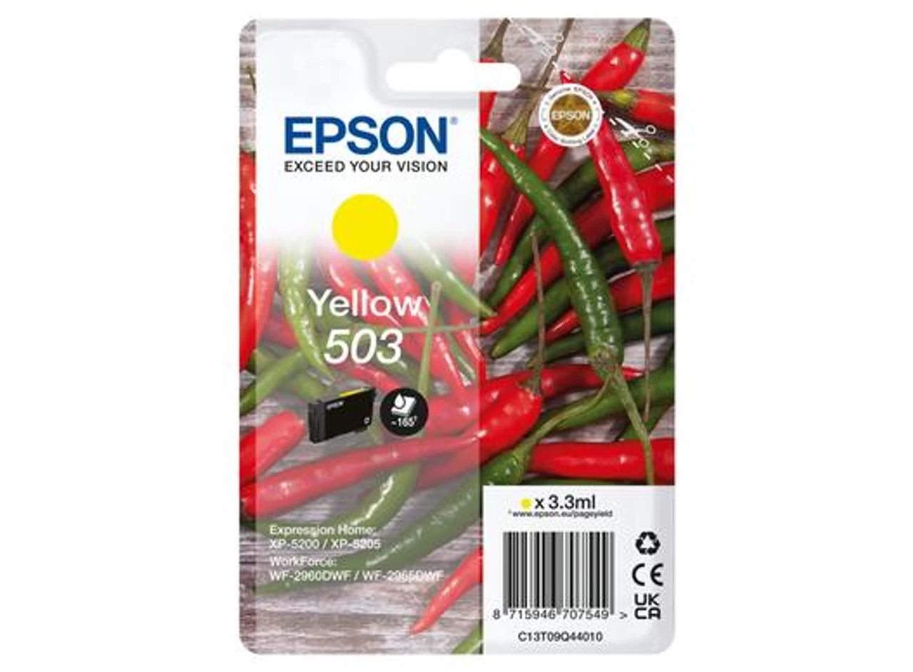 Epson® EPSON EPSON 503 STD YELLOW INK XP-5200 WF-2960 3 Epson® EPSON EPSON 503 STD YELLOW INK XP-5200 WF-2960