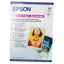 Epson® EPSON MATTE PAPER HEAVY WEIGHT A3 50 SHEET