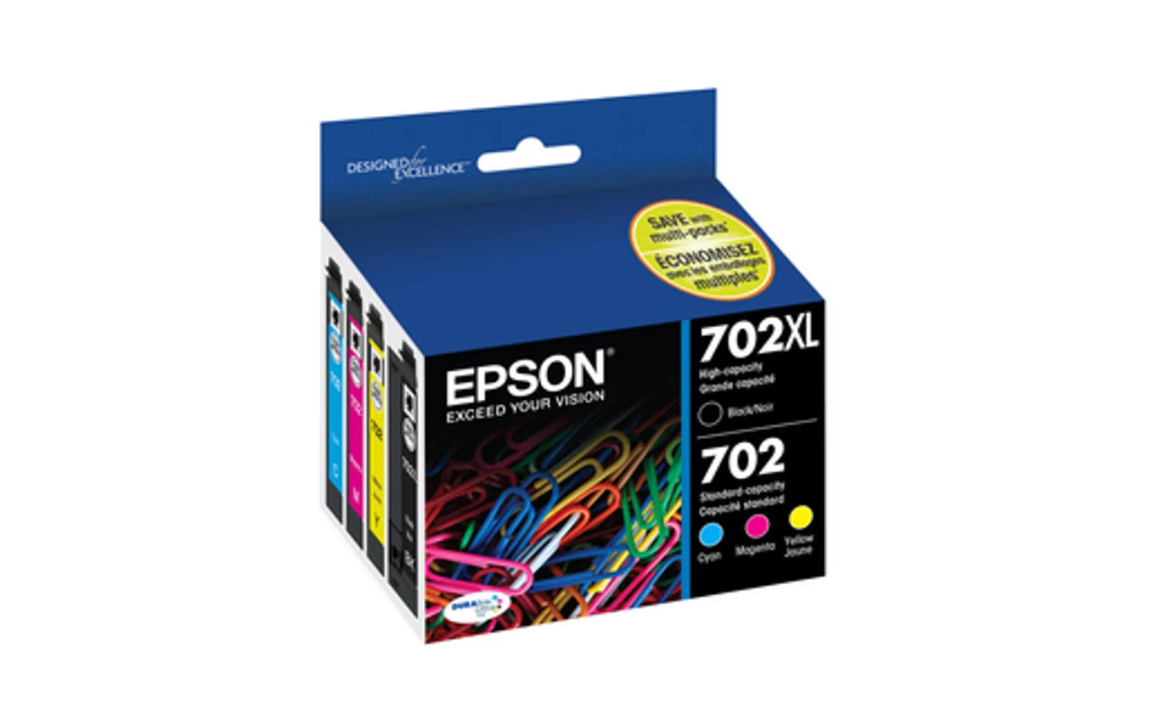 Epson® EPSON 702 YELLOW INK DURABRITE WF-3720 WF-3725 3 Epson® EPSON 702 YELLOW INK DURABRITE WF-3720 WF-3725