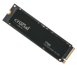 MICRON (CRUCIAL) T700 4TB Gen5 NVMe SSD - 12400/11800MB/s R/W 2400TBW 1500K IOPs 1.5M Hrs MTTF With DirectStorage For Intel 13th Gen & AMD Ryzen 7000