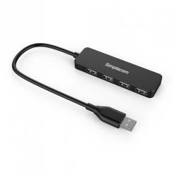 SIMPLECOM CH241 Hi-Speed 4 Port Ultra Compact USB 2.0 Hub