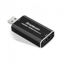 SIMPLECOM DA315 HDMI To USB 2.0 Video Capture Card Full HD 1080p For Live Streaming Recording - Elgato, Avermedia