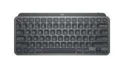 LOGITECH MX Keys Mini Graphite Minimalist Wireless Illuminated Keyboard/ Connect Via The Bluetooth Low Energy Techno 1-Year Limited Hardware