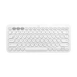 LOGITECH K380 Multi-Device Wireless Bluetooth Keyboard - White -Office Electronics Store LOGK380W 97910.1698155992