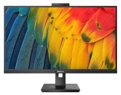 Philips 27B1U5601H 27" 16:9, QHD 2560x1440 IPS Business Monitor, HDMI, DP, 100W USB-C/PD, Docking,RJ45,USBHub, SPEAKERS, Webcam, DP Out, 4YR