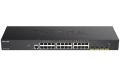 D Link D-Link 28-Port Gigabit Smart Managed Switch With 24 RJ45 And 4 SFP+ 10G Ports