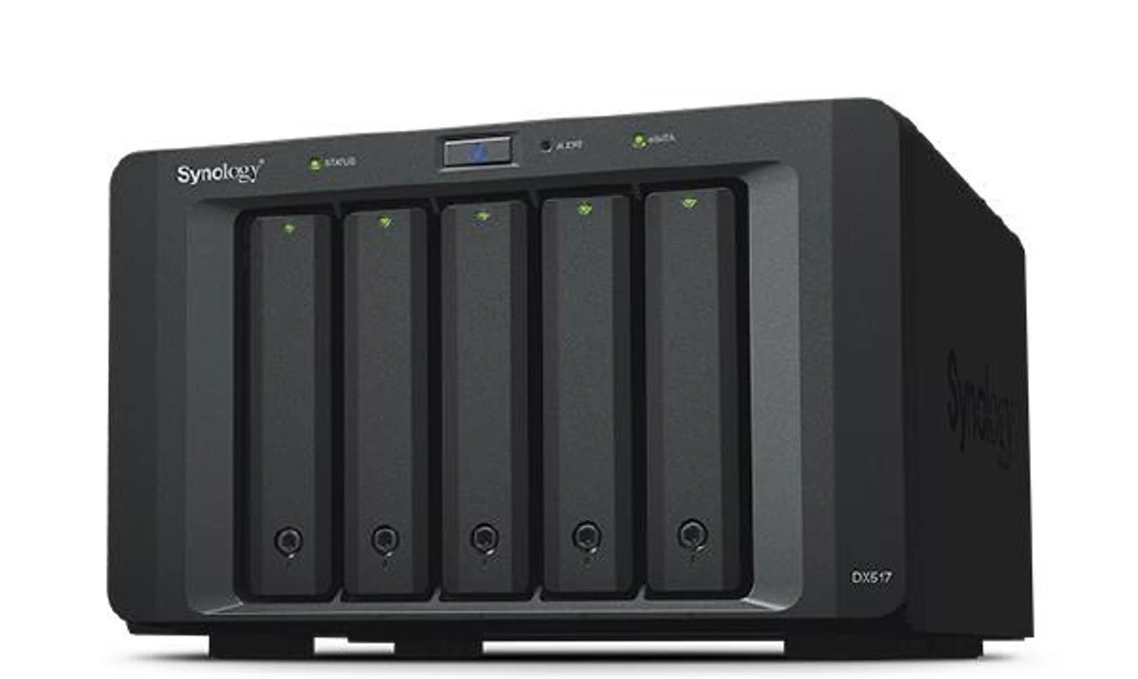 Synology Expansion Unit DX517 5-Bay 3.5" Diskless Expansion NAS Compatible With Selected Models 3 Synology Expansion Unit DX517 5-Bay 3.5" Diskless Expansion NAS Compatible With Selected Models