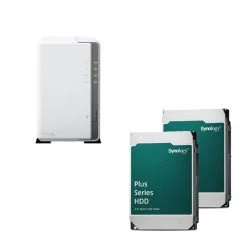 Synology Bundle Saver - DS223J X 1 + 2 X Synology Plus Drives 4TB