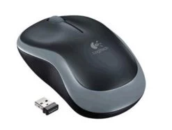 Logitech M185 Wireless Mouse Nano Receiver Grey 1-year Battery Life Logitech Advanced 2.4 GHz Wireless Connectivity