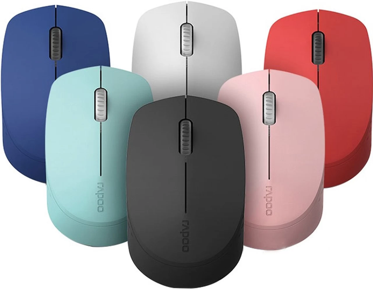 RAPOO M100 2.4GHz & Bluetooth 3 / 4 Quiet Click Wireless Mouse Blue - 1300dpi Connects Up To 3 Devices, Up To 9 Months Battery Life 3 RAPOO M100 2.4GHz & Bluetooth 3 / 4 Quiet Click Wireless Mouse Blue - 1300dpi Connects Up To 3 Devices, Up To 9 Months Battery Life