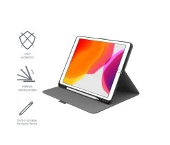 CYGNETT IPAD 10.2' 2019 TEKVIEW FOLIO CASE - GREY/BLACK