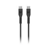 MONSTER USB-C To USB-C Thermo Plastic Elastometer Cable - Black 1.2m