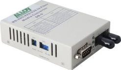 ALLOY SCR460ST-1 RS-232/422/485 Serial DB-9 To Multimode Fibre Converter. Max. Range 2Km