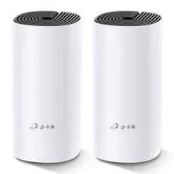 TP-LINK Deco M4 2-pack AC1200 Whole Home Mesh Wi-Fi System. 260sqm Coverage, Up To 100 Devices, Parental Control