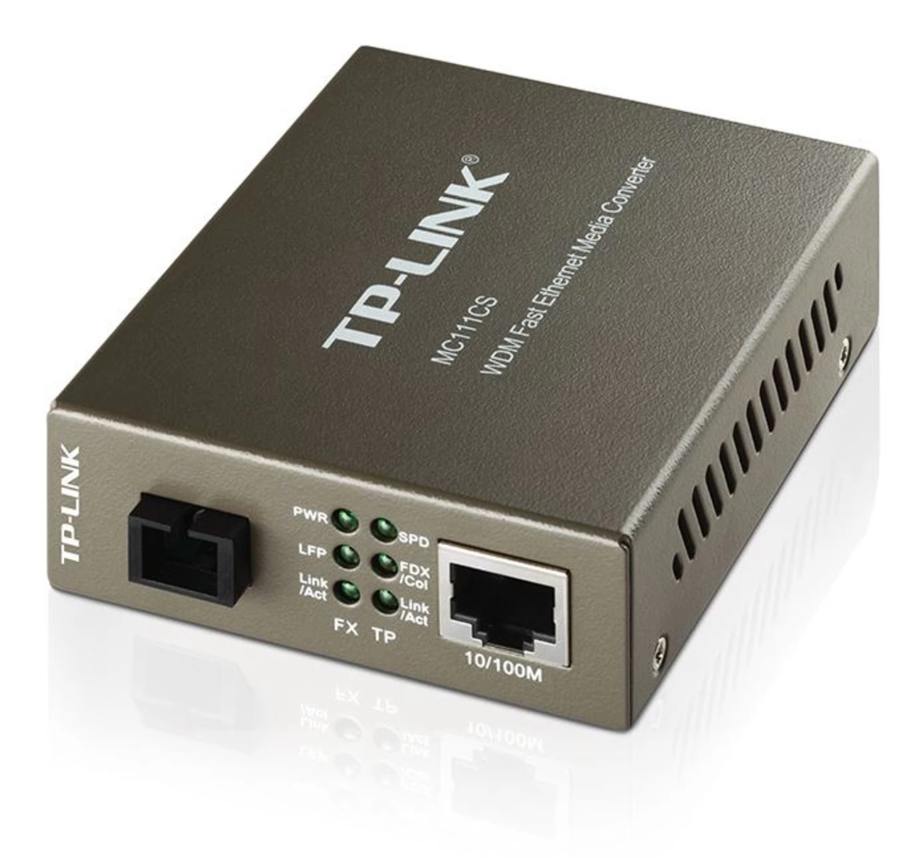 TP-LINK MC111CS 10/100Mbps SC WDM Media Converter Monomode Simplex 10/100Base-TX, 100Base-FX Standards Link Fault Passthrough And Far End FaultLS 3 TP-LINK MC111CS 10/100Mbps SC WDM Media Converter Monomode Simplex 10/100Base-TX, 100Base-FX Standards Link Fault Passthrough And Far End FaultLS