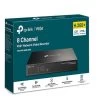 TP-LINK VIGI NVR1008H-8MP 8 Channel PoE Network Video Recorder, 247 Continuous Recording,4K HDMI Video Output & 16MP Decoding Capacity (LD)