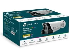 TP-LINK VIGI 4MP C340S(4mm) Outdoor ColourPro Night Vision Bullet Network Camera, 4mm Lens, Smart Detection