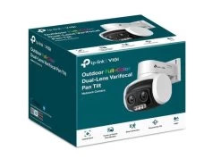 TP-LINK VIGI 4MP C540V Outdoor Full-Color Dual-Lens Varifocal Pan Tilt Network Camera,Two-Way Audio, Smart Detection