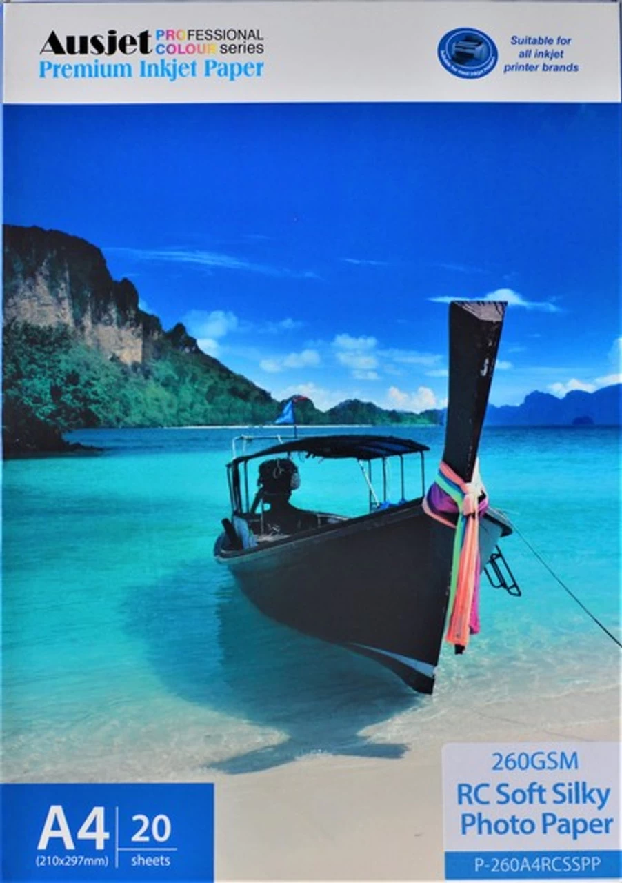 260gm A4 RC Rough Silky Photo Paper 20 Sheets 3 260gm A4 RC Rough Silky Photo Paper 20 Sheets