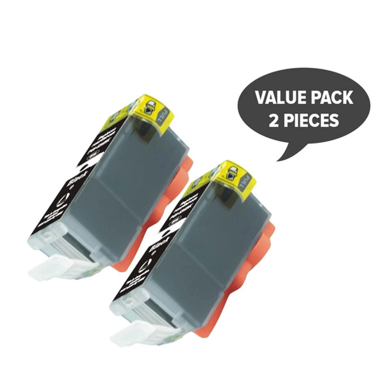 Canon® 2 X PGI-525 Pigment Black Compatible Inkjet Cartridge 3 Canon® 2 X PGI-525 Pigment Black Compatible Inkjet Cartridge