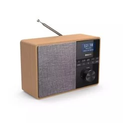 Philips Wooden Cabinet Portable DAB Radio TAR5505 -Office Electronics Store PHTAR5505 20060.1703428519