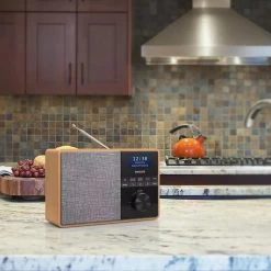 Philips Wooden Cabinet Portable DAB Radio TAR5505