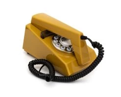 GPO TRIM PHONE PUSH BUTTON - MUSTARD -Office Electronics Store RS5846 Trim Yellow 011 lpr 94822.1657071084