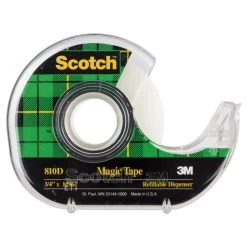 SCOTCH Tape 810 Dispenser 19mmX33M Box Of 6 -Office Electronics Store SCT70016059167 74887.1626859906