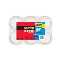 SCOTCH Packing Tape 3850-6-AU HD Pack Of 6