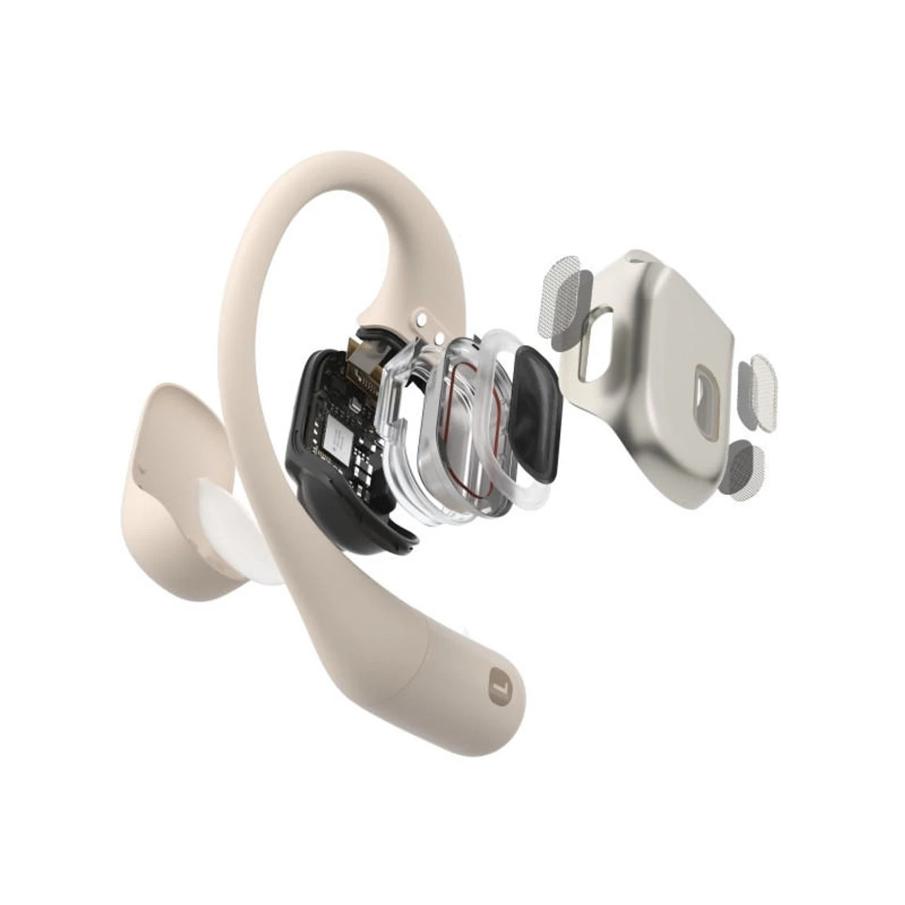 SHOKZ OpenFit Open Ear True Wireless Earbuds - Beige 3 SHOKZ OpenFit Open Ear True Wireless Earbuds - Beige