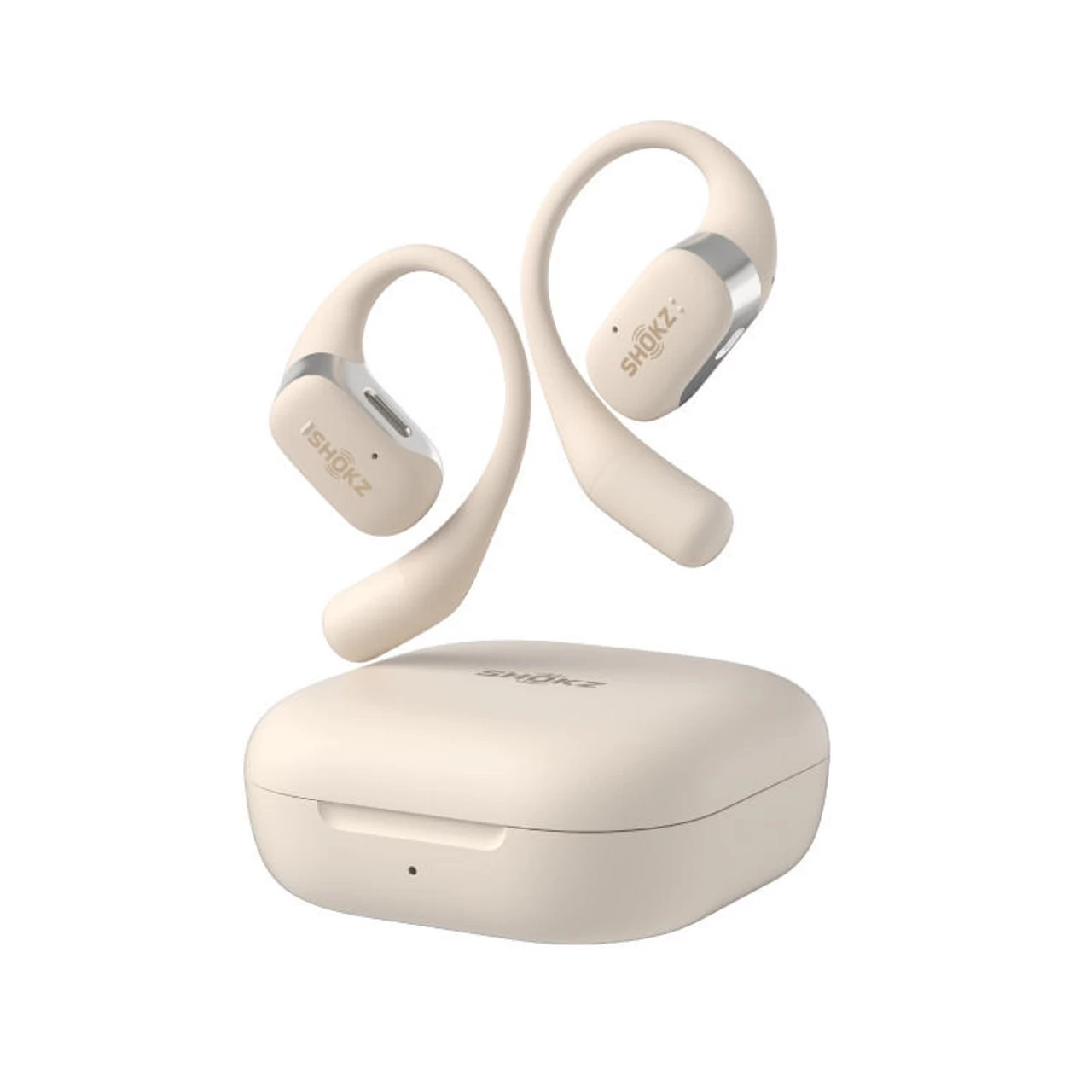 SHOKZ OpenFit Open Ear True Wireless Earbuds - Beige 6 SHOKZ OpenFit Open Ear True Wireless Earbuds - Beige - Image 4