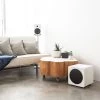 Kanto SUB8 300W 8" Sealed Powered Subwoofer, Matte White -Office Electronics Store SUB8VMW LivingRoom 40705.1687085857
