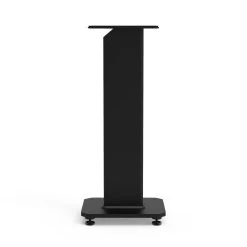 Kanto YU6 200W Powered Bookshelf Speakers With Bluetooth® And Phono Preamp - Pair, Bamboo With SX26 Black Stand Bundle -Office Electronics Store SX26 IMG04 Side dd5f9196 5749 4f7b a0a5 51a0974ec88e 54002.1711299795