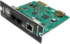 APC UPS Network Management Card 3 With 2 USB Ports And Temperature Monitoring, Newest Model 2020 AP9641