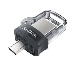 SANDISK Ultra Dual Drive M3.0 SDDD3 64GB USB3.0 & Micro-USB Connector OTG-enabled 150MB/s Flash Drive Memory Stick Android Smartphone Tablet Macs PCs
