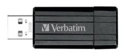 VERBATIM Store'n'Go Pinstripe USB Drive 32GB USB Storage Drive Memory Stick Black