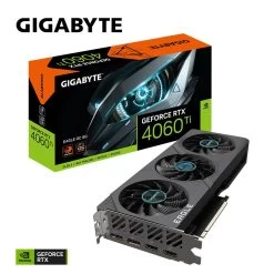 GIGABYTE NVidia GeForce RTX 4060 Ti EAGLE OC-8GD GDDR6 Video Card, PCI-E 4.0, 2550MHz Core Clock, 2x DP 1.4a, 2x HDMI 2.1a