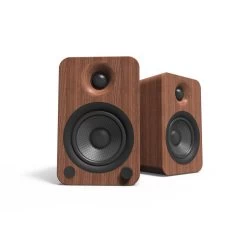 Kanto YU4 140W Powered Bookshelf Speakers With Bluetooth® And Phono Preamp - Pair, Walnut With SP9 Black Stand Bundle 20 Kanto YU4 140W Powered Bookshelf Speakers With Bluetooth® And Phono Preamp - Pair, Walnut With SP9 Black Stand Bundle -Office Electronics Store YU4Walnut IMG01 Main 4de582da 6584 43f0 a27d 7a2264724238 49762.1711298988