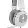 CORSAIR HS55 White 7.1 SURROUND Gaming Headset, PS5, Box X, Switch. ICUE, Discord Certified, Ultra Comfort Foam, USB