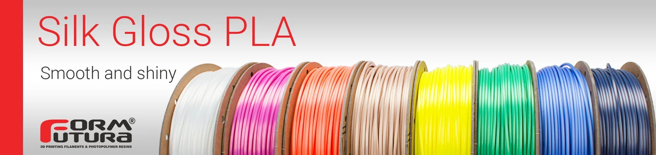 PLA Filament Silk Gloss PLA 1.75mm 750 Gram Brilliant Mocca 3D Printer Filament 3 PLA Filament Silk Gloss PLA 1.75mm 750 Gram Brilliant Mocca 3D Printer Filament