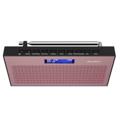 Majority Histon Compact DAB & FM Radio-Rose 8 Majority Histon Compact DAB & FM Radio-Rose -Office Electronics Store histonrose3 26816.1657071067